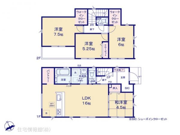 新築戸建 千葉県松戸市栄町西４丁目1260-2 JR常磐線（上野〜取手）松戸駅 3,890万円