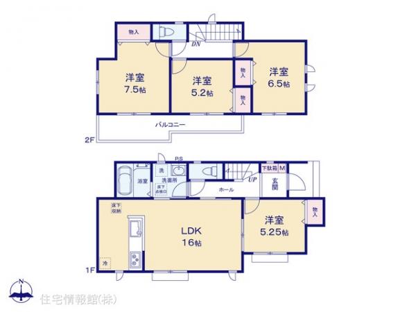 新築戸建 神奈川県横浜市青葉区大場町174-48 東急田園都市線市が尾駅 6,790万円