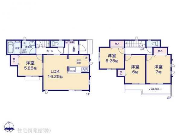 新築戸建 神奈川県横浜市青葉区大場町174-48 東急田園都市線市が尾駅 6,990万円