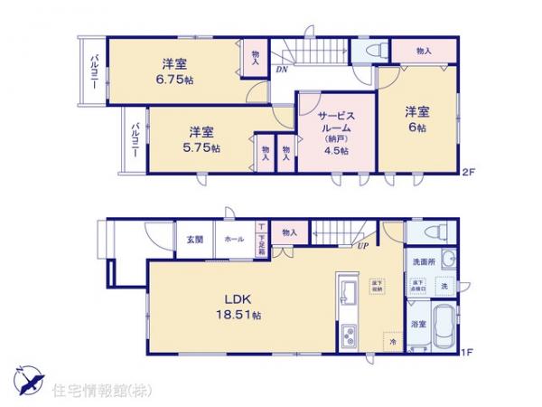 新築戸建 千葉県市川市柏井町１丁目1276-3 JR武蔵野線船橋法典駅 3,690万円