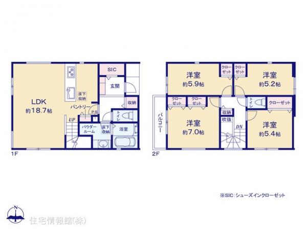 新築戸建 神奈川県横浜市戸塚区下倉田町1756-83 JR東海道本線(東京〜熱海)戸塚駅 5,380万円
