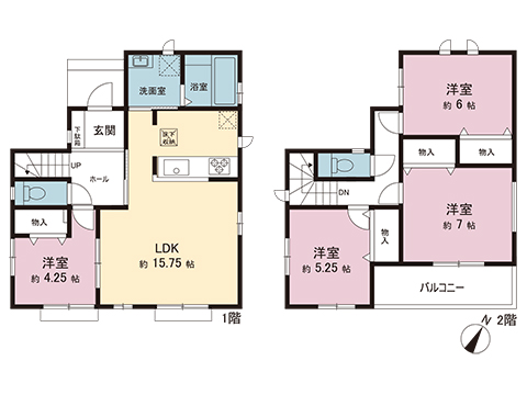 新築戸建 相模原市中央区上溝３丁目 JR相模線上溝駅 3,290万円