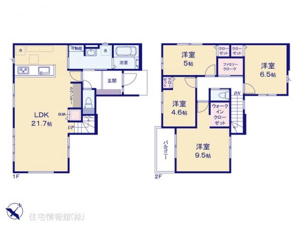 新築戸建 千葉県松戸市大金平４丁目274-8 総武流山電鉄線小金城趾駅 4,977万円