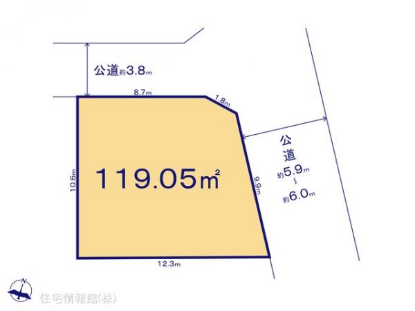 土地 埼玉県新座市新堀１丁目1810-64 西武池袋線清瀬駅 2,750万円
