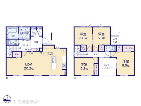 新築戸建 神奈川県横浜市保土ケ谷区境木本町211-30 JR横須賀線東戸塚駅 6,880万円