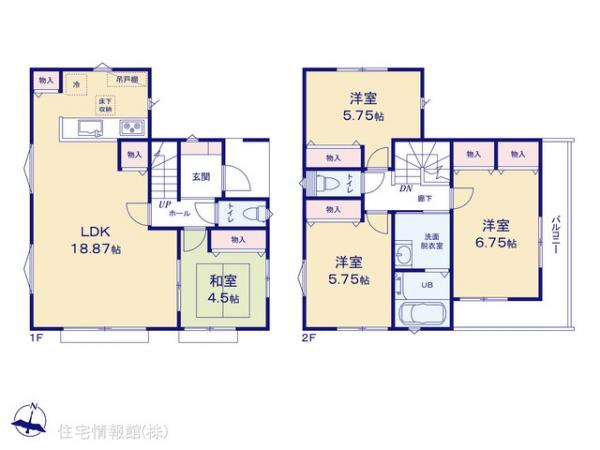 新築戸建 神奈川県相模原市南区御園４丁目9-5 小田急線相模大野駅 4,480万円