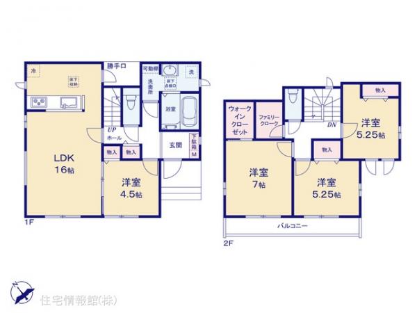 新築戸建 千葉県市川市南大野１丁目16-102 JR武蔵野線市川大野駅 4,790万円