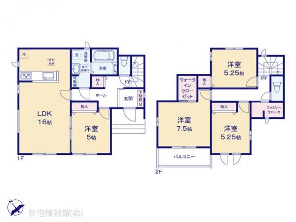 新築戸建 千葉県市川市南大野１丁目16-102 JR武蔵野線市川大野駅 4,890万円