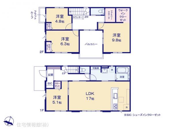 新築戸建 千葉県千葉市緑区あすみが丘東２丁目1805-43 JR外房線土気駅 4,698万円
