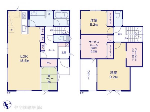 新築戸建 埼玉県鶴ヶ島市羽折町13-1 東武東上線坂戸駅 3,880万円