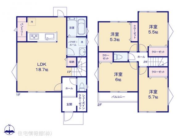 新築戸建 神奈川県横須賀市林２丁目11 京急久里浜線三崎口駅 2,890万円