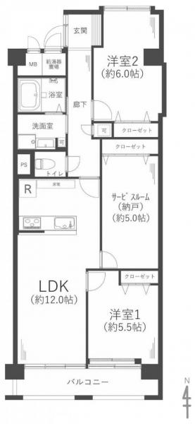 中古マンション 大阪市城東区成育2丁目 京阪本線野江駅 2,249万円