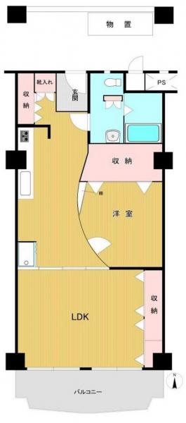 中古マンション 大阪市旭区新森1丁目 大阪メトロ谷町線関目高殿駅 1,520万円