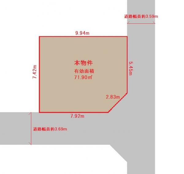 土地 守口市大久保町５丁目 京阪本線大和田駅 1,540万円
