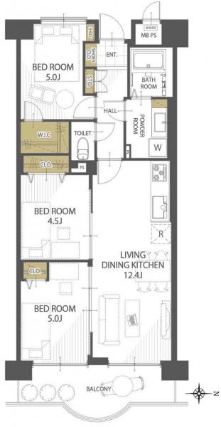 中古マンション 大阪市城東区放出西1丁目2-59 おおさか東線鴫野駅 2,890万円