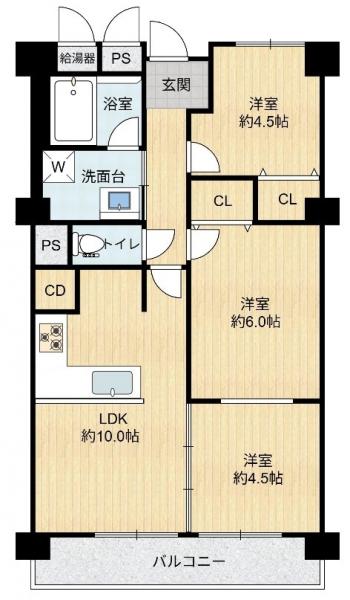 中古マンション 守口市外島町3-27 大阪メトロ谷町線守口駅 1,880万円