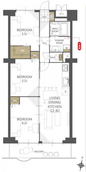 中古マンション 大阪市旭区新森１丁目7-19 京阪本線森小路駅 2,690万円