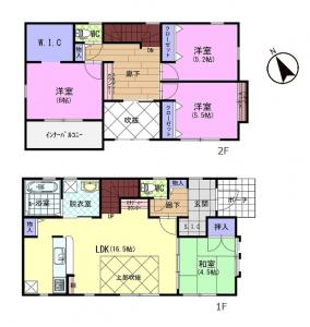 中古戸建 宇都宮市天神２丁目6-6 東武宇都宮線東武宇都宮駅 31900000