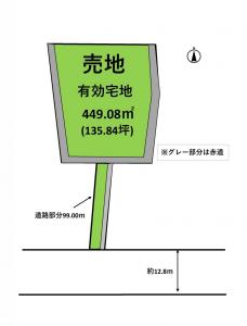 土地 宇都宮市中里町470 JR東北本線（宇都宮線）氏家駅 13000000