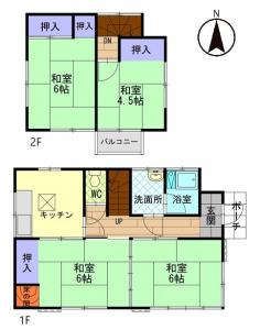 中古戸建 宇都宮市山本２丁目17-10 東武宇都宮線東武宇都宮駅 5000000