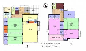 中古戸建 宇都宮市大和３丁目7-6 東武宇都宮線江曽島駅 23990000