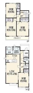 中古戸建 宇都宮市今宮２丁目18-7 東武宇都宮線江曽島駅 20990000
