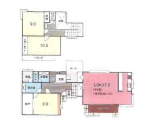 中古戸建 宇都宮市戸祭台23-6 東武宇都宮線東武宇都宮駅 35000000