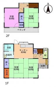 中古戸建 宇都宮市氷室町1034-10 宇都宮芳賀ライト線清原地区市民センター前駅 9900000