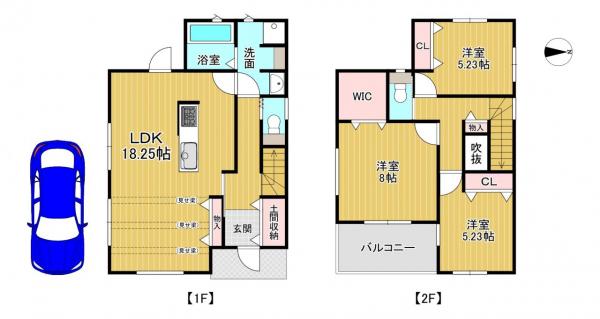 新築戸建 橿原市小槻町 近鉄大阪線真菅駅 2,498万円
