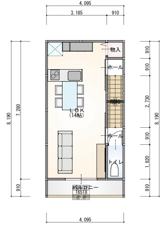 土地 東大阪市新庄4丁目2-5 近鉄けいはんな線荒本駅 600万円
