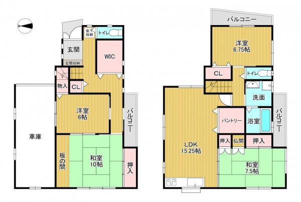 中古戸建 寝屋川市堀溝1丁目15-2 京阪本線萱島駅 2,980万円
