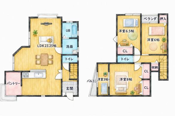 中古戸建 寝屋川市太秦東が丘31-3 JR学研都市線寝屋川公園駅 2,149万円