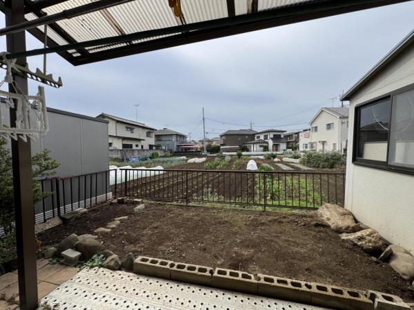 川越市広谷新町　中古戸建 庭