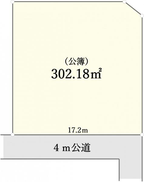 幸手市大字戸島　土地 土地図面