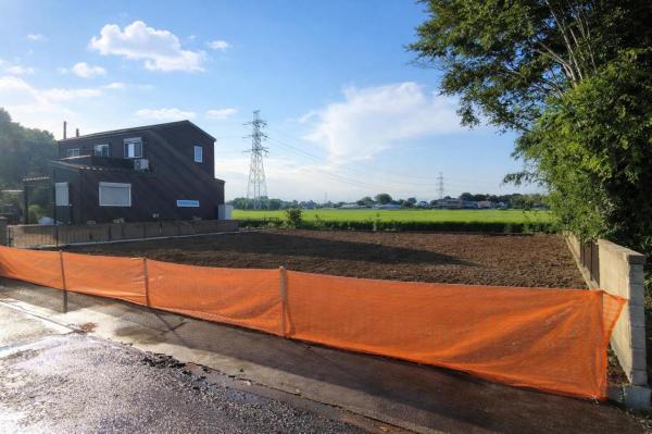 幸手市大字戸島　土地 現地土地写真