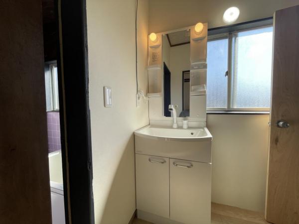 千葉県いすみ市岬町長者　中古戸建 洗面化粧台