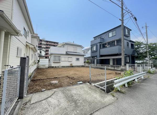 川越市大字的場　土地 前面道路含む現地写真