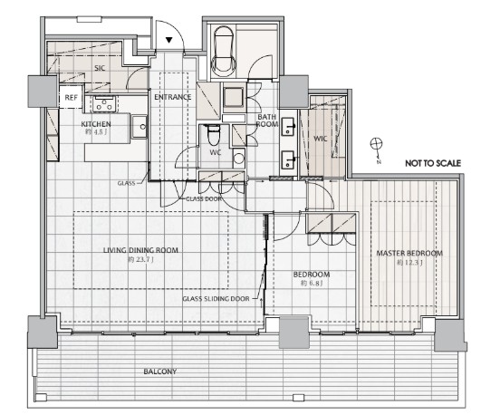 中古マンション 東京都港区三田2丁目1-28 南北線麻布十番駅 13億円