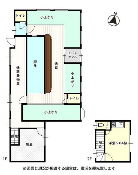 店舗 村上市山居町1丁目3-16 JR羽越本線村上駅 980万円