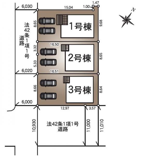 新築戸建 新潟市北区西名目所4077-66 JR白新線新崎駅 2,280万円
