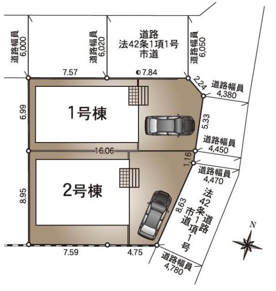 新築戸建 新潟市東区白銀1丁目10-4 JR白新線大形駅 2,580万円