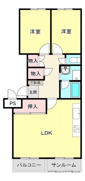 トーカンマンション澄川 間取り図 