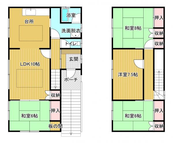 南沢２条３丁目 間取り図 