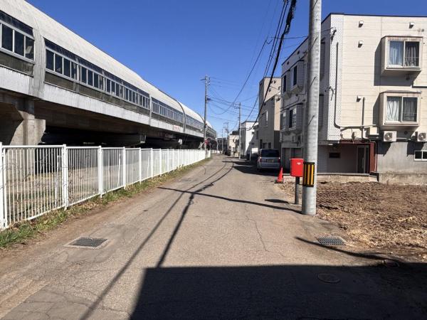 真駒内東町 現地土地写真 