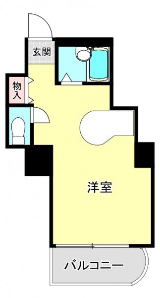 フューデイズコンドミニアム定山渓 間取り図 