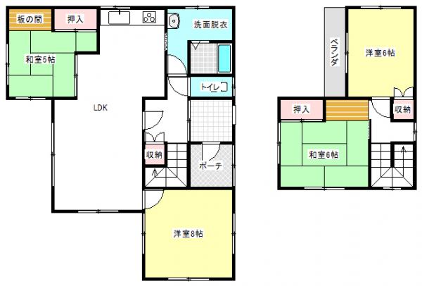 中古戸建 北海道札幌市豊平区西岡四条6丁目9-7 札幌市南北線澄川駅 1780万円