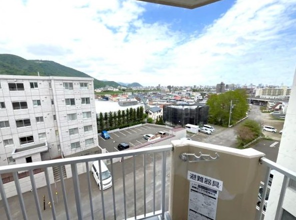 平岸リバーサイドハイム 住戸からの眺望写真 