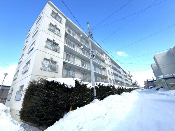 東急ドエル平岸ビレジ1号棟 現地外観写真 