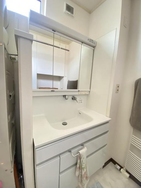 【セキスイハイム施工】花園町中古住宅 洗面台・洗面所 
