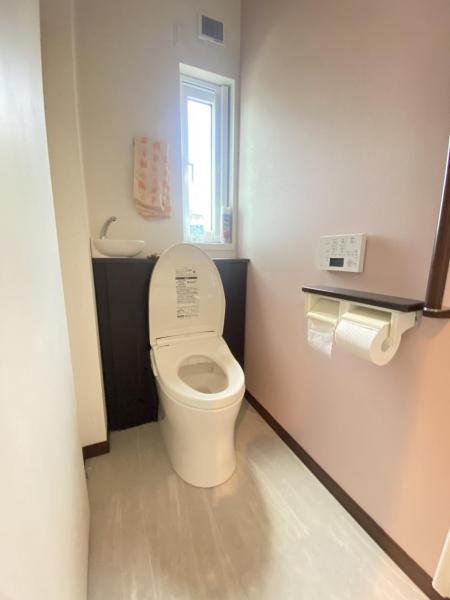 【セキスイハイム施工】花園町中古住宅 トイレ 